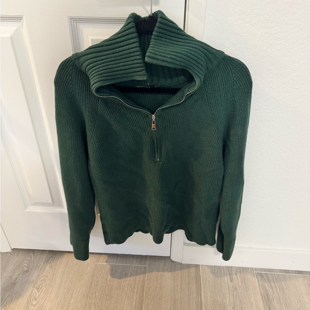 Green sweater